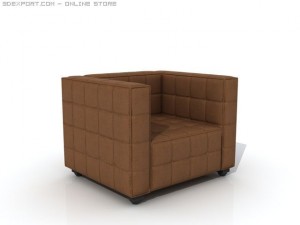 kubus chairs Modelo 3D