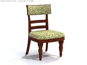 dining set 1 3D Model