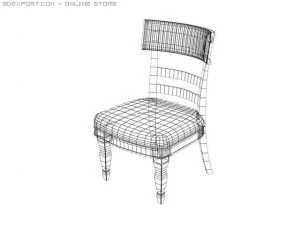dining set 1 3D Model
