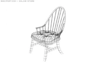 dining set 2 3D Model