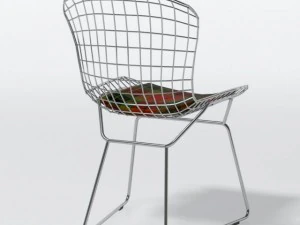 bertoia wire sidechair 3D Model