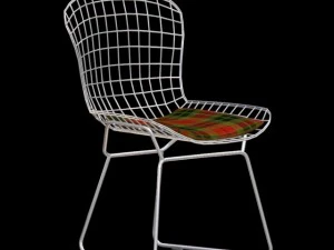bertoia wire sidechair 3D Model