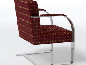 brno barcelona chair 3D Model