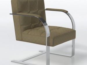 brno barcelona chair 3D Model