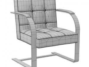 brno barcelona chair 3D Model