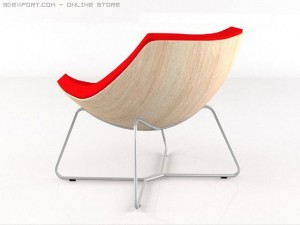 lapalma lounge chair 3D-Modell