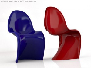 panton chair 3D 模型