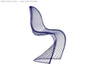 panton chair 3D 模型