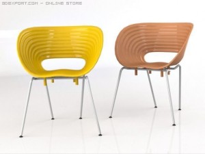 tom vac chair Modèle 3D