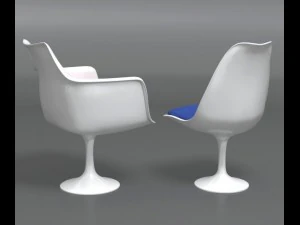 tulip chairs 3D Model