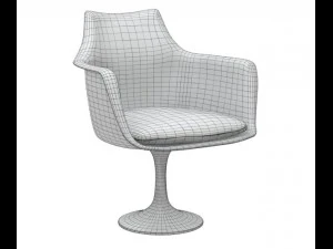 tulip chairs 3D Model