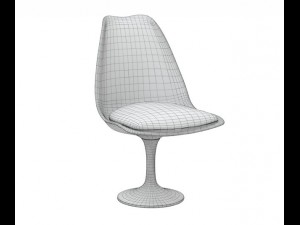 tulip chairs Model 3D