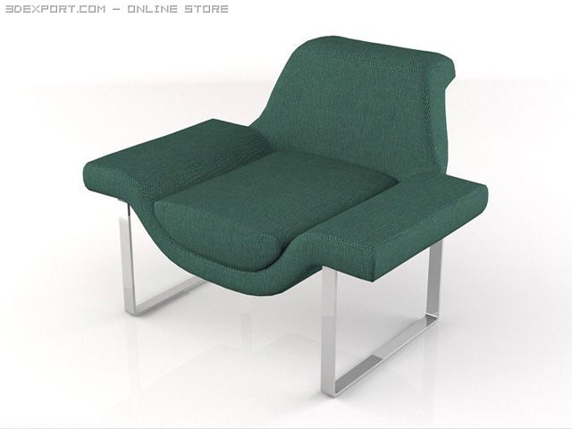 seville chair 3D Model .c4d .max .obj .3ds .fbx .stl .blend