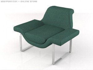 seville chair 3D 모델