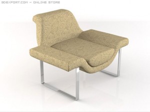 seville chair 3D Model