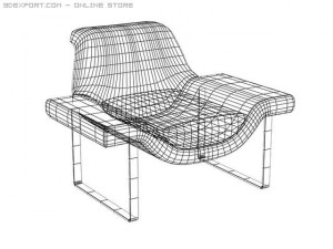 seville chair 3D Model