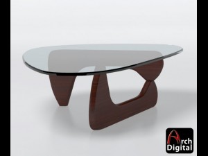 noguchi coffee table 3D Model