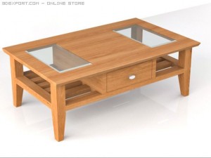 embarcadero table set 3D-Modell