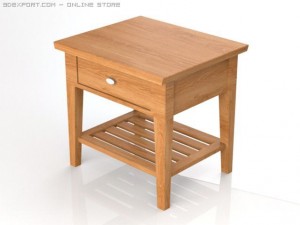 embarcadero table set 3D-Modell