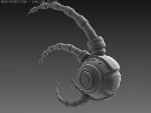 robot001 3D Model