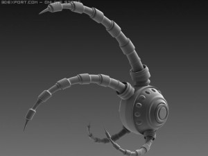 robot001 3D Modell