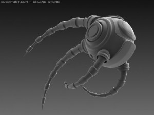 robot001 3D Modell