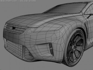 ford iosis concept 3D Model