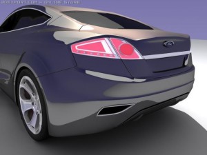 ford iosis concept 3D Model