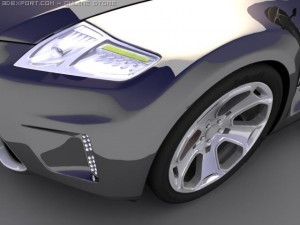 ford iosis concept 3D Model