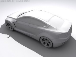 ford iosis concept 3D Model