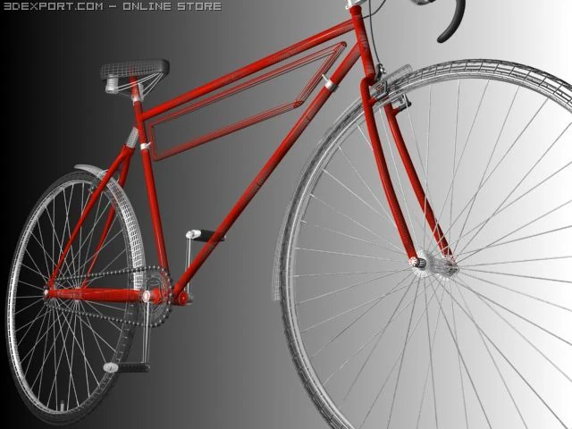 cycle 3D Model .c4d .max .obj .3ds .fbx .stl .blend 