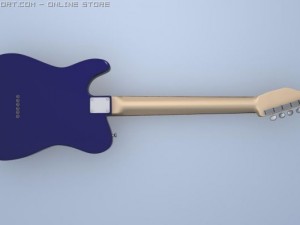 fender telecaster with amp Model 3D