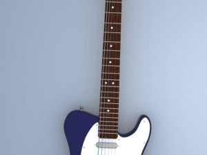 fender telecaster with amp Model 3D