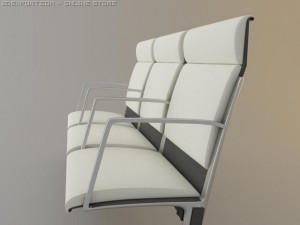places of the waiting Model 3D