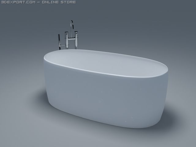 tub 3D Model .c4d .max .obj .3ds .fbx .stl .blend 