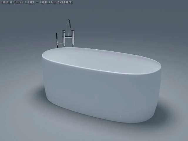 tub 3D Model .c4d .max .obj .3ds .fbx .stl .blend 