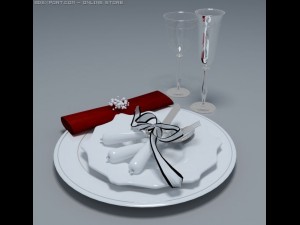 tablesetting 3D Model