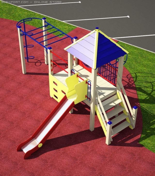 ghildren sity kach Model 3D .c4d .max .obj .3ds .fbx .stl .blend 