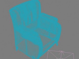 armchair Model 3D