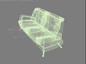 sofa b52 3D Model