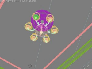 lampa liona 3D Model