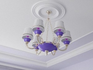 lampa liona Modello 3D
