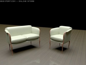 armchair pronto m Modelo 3D