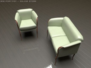 armchair pronto m Modelo 3D
