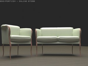armchair pronto m Modelo 3D