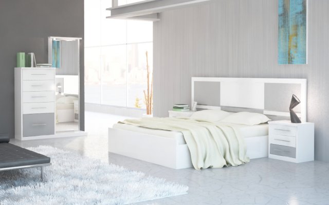 modern bedroom 3D Model .c4d .max .obj .3ds .fbx .stl .blend 