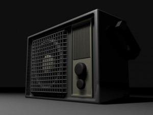 classick radio 3D Модель