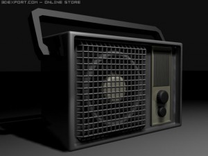 classick radio 3D Модель
