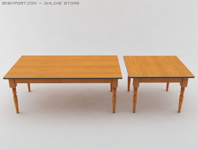 table 3D 模型 .c4d .max .obj .3ds .fbx .stl .blend 
