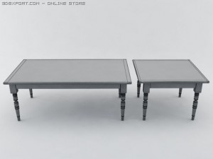 table 3D 模型